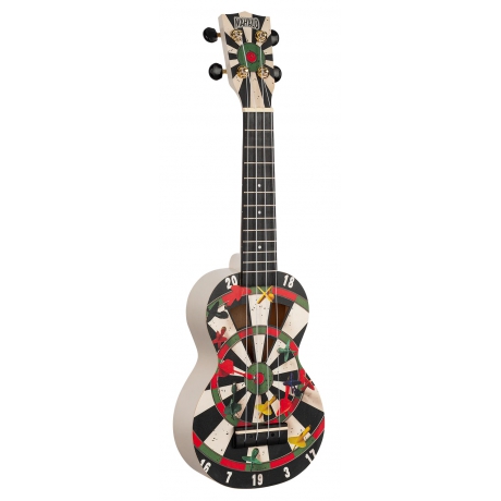 Mahalo MA1DR Art Series Soprano Ukulele (Darts)<br>Fotoğraf: 2/3