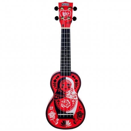 Mahalo MA1RD Art Series Soprano Ukulele (Russian Doll)<br>Fotoğraf: 1/2