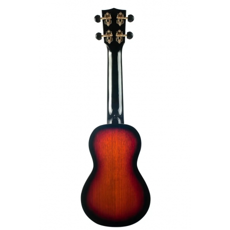 Mahalo MJ13TS Java Series Soprano Ukulele (3 Tone Sunburst)<br>Fotoğraf: 2/2