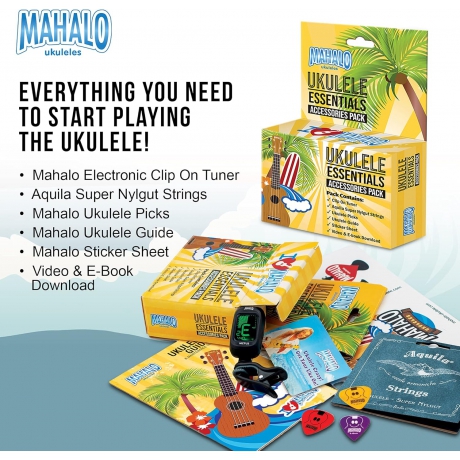 Mahalo MJ2TBRK Java Series Concert Ukulele Seti (Trans. Brown)<br>Fotoğraf: 3/3