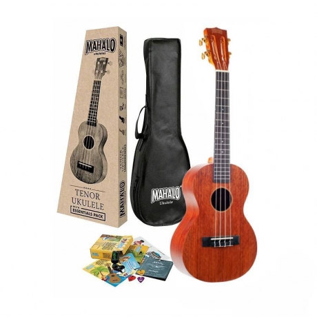 Mahalo MJ3TBRK Java Series Tenor Ukulele Seti (Trans. Brown)<br>Fotoğraf: 1/1