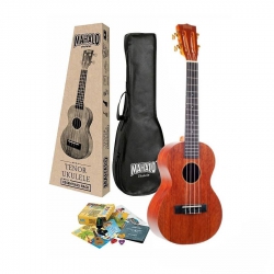 Mahalo MJ3TBRK Java Series Tenor Ukulele Seti (Trans. Brown)