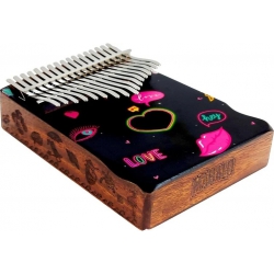 Mahalo Mka17he Kalimba (Heart)