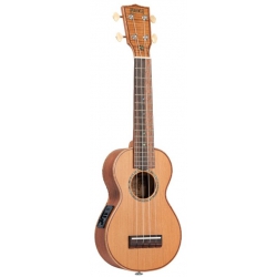 Mahalo MM1E All Solid Elektro Soprano Ukulele (Natural)