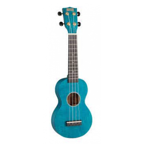 Mahalo MS1TBU Slimline Serisi Soprano  Ukulele (Transparent Blue)<br>Fotoğraf: 1/2