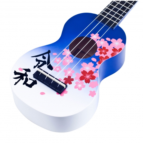 Mahalo Reiwa Soprano Ukulele (Blueburst)<br>Fotoğraf: 3/3