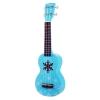 Mahalo Snow Soprano Ukulele (Glacier Blue)<br>Fotoğraf: 1/1