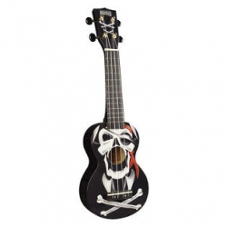 Mahalo Soprano Ukulele (Pirate Black)
