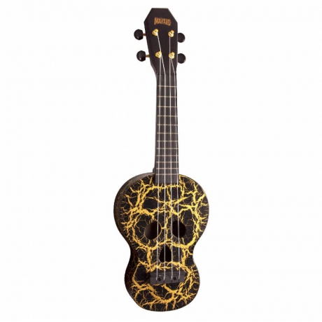 Mahalo Soprano Ukulele (Skull Black)<br>Fotoğraf: 1/2