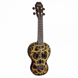 Mahalo Soprano Ukulele (Skull Black)