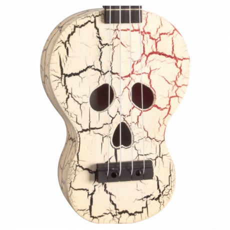 Mahalo Soprano Ukulele (Skull White)<br>Fotoğraf: 1/1