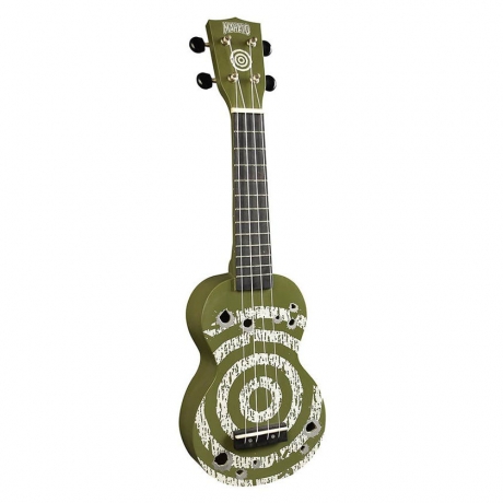 Mahalo Soprano Ukulele (Target Army Green)<br>Fotoğraf: 1/1