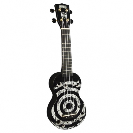 Mahalo Soprano Ukulele (Target Black)<br>Fotoğraf: 1/2
