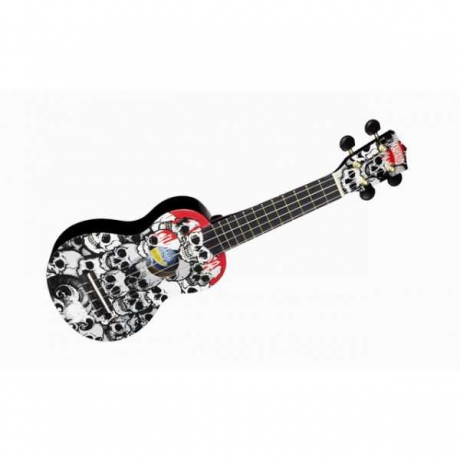 Mahalo U/SKULL Soprano Ukulele<br>Fotoğraf: 4/4