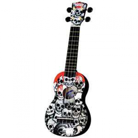 Mahalo U/SKULL Soprano Ukulele<br>Fotoğraf: 1/4