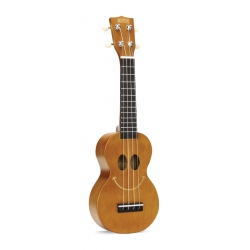 Mahalo U-Smile Soprano Ukulele (Trans. Brown)