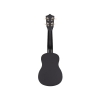 Malibu FZU-002 Soprano Ukulele (Siyah)<br>Fotoğraf: 3/4