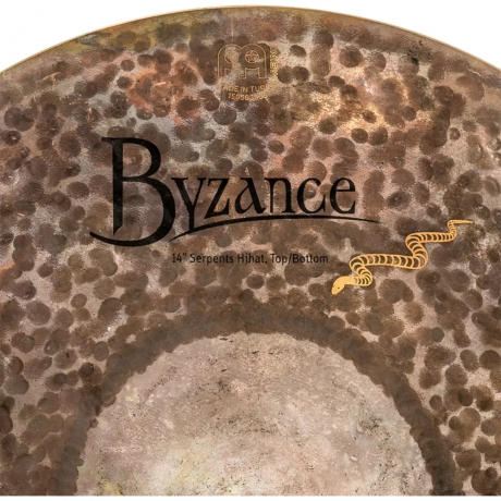 Meinl 14" Byzance Serpents Brilliant Hihat Zil (Çift)<br>Fotoğraf: 10/10