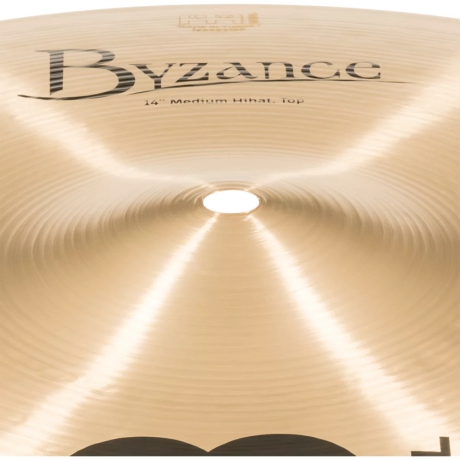 Meinl 14" Byzance Traditional Medium Hihat Zil (Çift)<br>Fotoğraf: 4/10