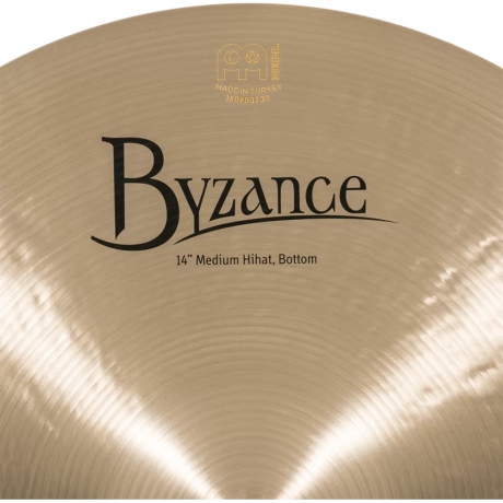 Meinl 14" Byzance Traditional Medium Hihat Zil (Çift)<br>Fotoğraf: 10/10