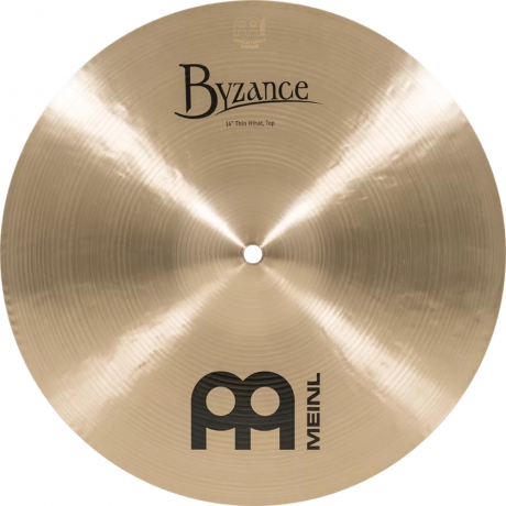 Meinl 14" Byzance Traditional Thin Hihat Zil (Çift)<br>Fotoğraf: 5/10