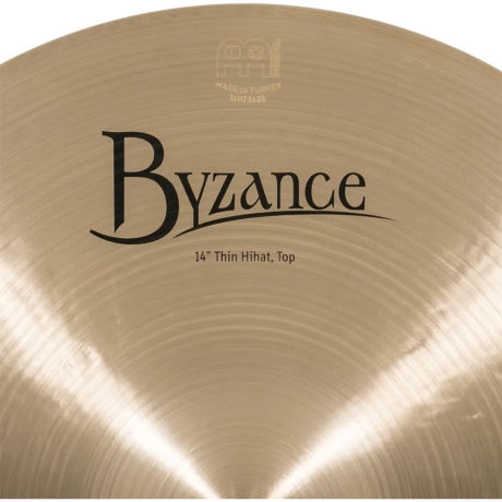 Meinl 14" Byzance Traditional Thin Hihat Zil (Çift)<br>Fotoğraf: 7/10