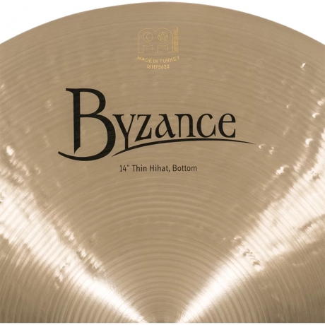 Meinl 14" Byzance Traditional Thin Hihat Zil (Çift)<br>Fotoğraf: 10/10