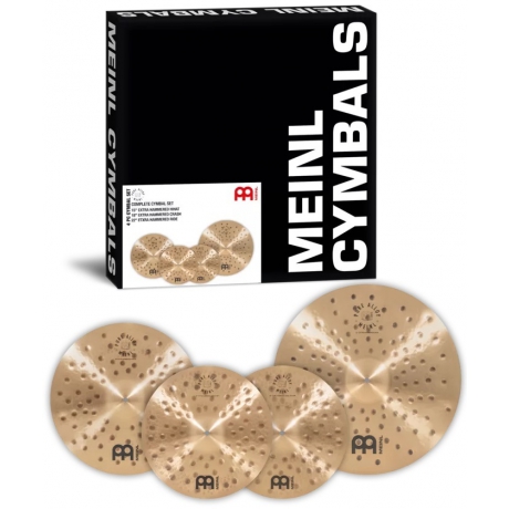 Meinl 15" - 18" - 22" Pure Alloy Complete Extra Hammered Zil Seti<br>Fotoğraf: 1/3
