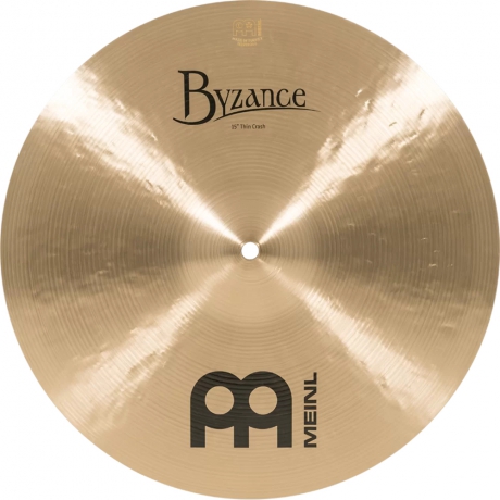 Meinl 15" Byzance Traditional Thin Crash Zil<br>Fotoğraf: 1/6