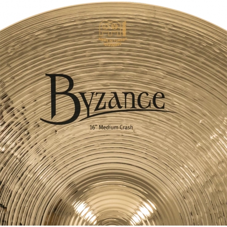 Meinl 16" Byzance Medium Brilliant Crash Zil<br>Fotoğraf: 6/6