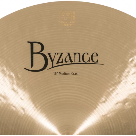 Meinl 16" Byzance Traditional Medium Thin Crash Zil<br>Fotoğraf: 6/6