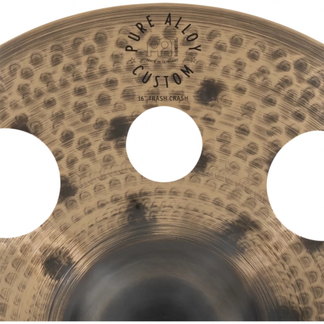 Meinl 16" Pure Alloy Custom Trash Crash Zil<br>Fotoğraf: 4/6