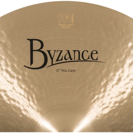 Meinl 17" Byzance Traditional Thin Crash Zil<br>Fotoğraf: 6/6