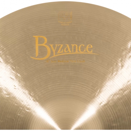 Meinl 18" Byzance Jazz Medium Thin Crash Zil<br>Fotoğraf: 6/6
