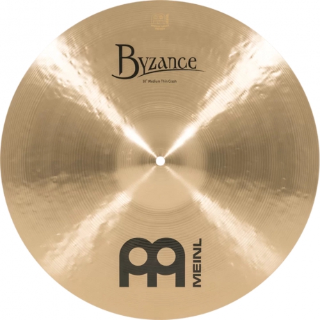 Meinl 18" Byzance Traditional Medium Thin Crash Zil<br>Fotoğraf: 1/6