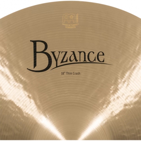 Meinl 18" Byzance Traditional Thin Crash Zil<br>Fotoğraf: 6/6