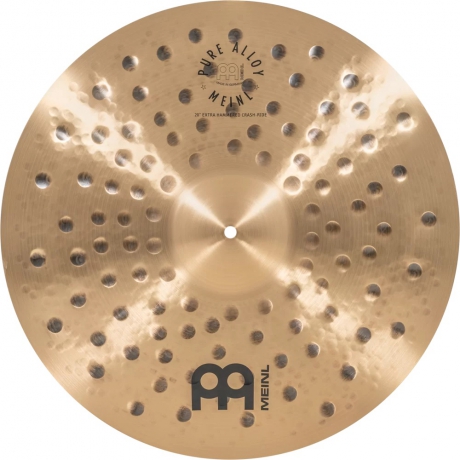 Meinl 20" Pure Alloy Extra Hammered Traditional Crash-ride Zil 