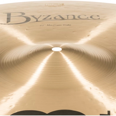Meinl 22" Byzance Traditional Medium Ride Zil<br>Fotoğraf: 4/6