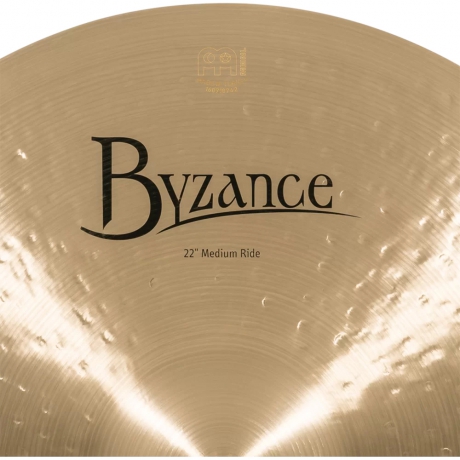 Meinl 22" Byzance Traditional Medium Ride Zil<br>Fotoğraf: 6/6