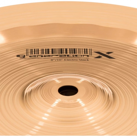 Meinl 8"/10" Cymbal Generation X Electro Stack Zil<br>Fotoğraf: 4/4
