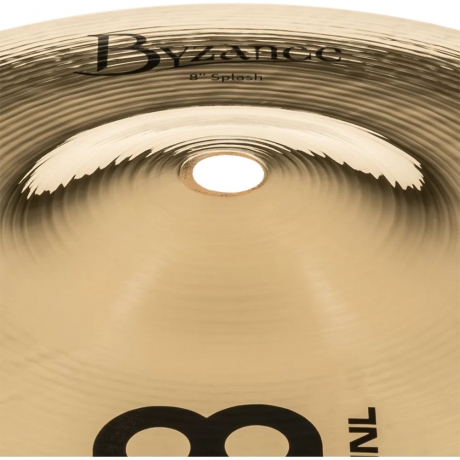 Meinl 8" Byzance Brilliant Splash Zil<br>Fotoğraf: 4/6