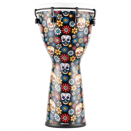 Meinl ADJ10-DA Alpine Series 10" Djembe (Day Of The Dead)<br>Fotoğraf: 2/10