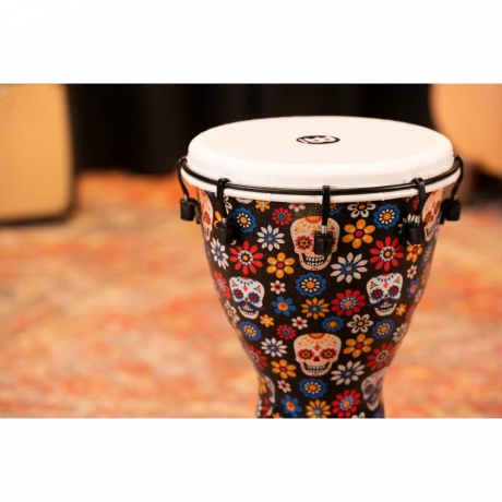 Meinl ADJ10-DA Alpine Series 10" Djembe (Day Of The Dead)<br>Fotoğraf: 9/10