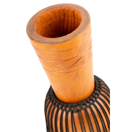 Meinl ADJ2-L+BAG African Style Rope Tuned Series Large 12" Djembe (Brown)<br>Fotoğraf: 5/5