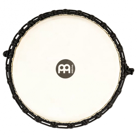 Meinl ADJ3-M+BAG African Style Rope Tuned Series Medium 10" Djembe (Brown/Black)<br>Fotoğraf: 4/5