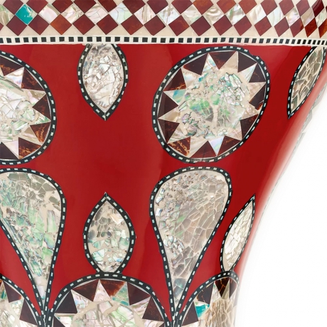 Meinl AEED2 8,75" Artisan Darbuka (White Pearl Mosaic Imperial Egypt)<br>Fotoğraf: 6/6