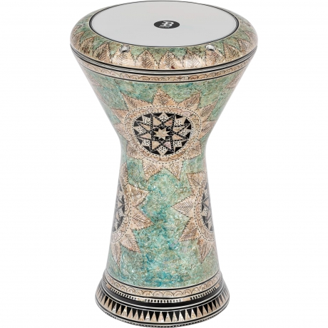 Meinl Artisan Edition Series 9" Darbuka (White Pearl Mosaic Queen)<br>Fotoğraf: 1/4