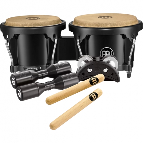 Meinl BPP-1 Bongo ve Perküsyon Paketi (Siyah)<br>Fotoğraf: 1/1