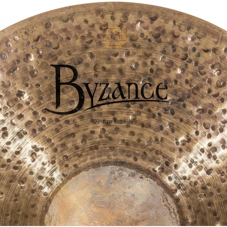 Meinl Byzance 22'' Raw Bell Ride Zil<br>Fotoğraf: 3/4
