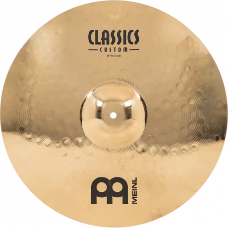 Meinl CC18TC-B Classics Custom 16" Thin Brilliant Crash Zil<br>Fotoğraf: 1/4